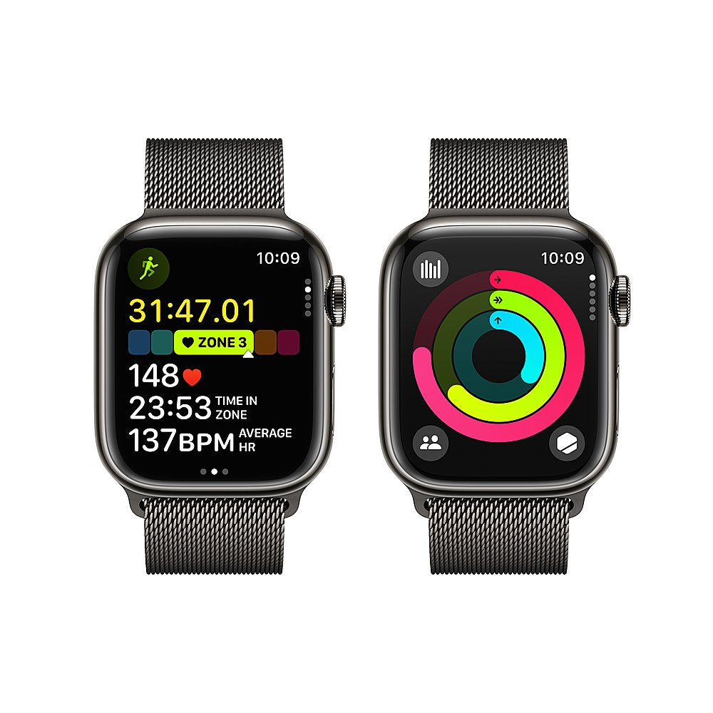 New Model Series 9 Smartwatch with Stainless Milanese Loop